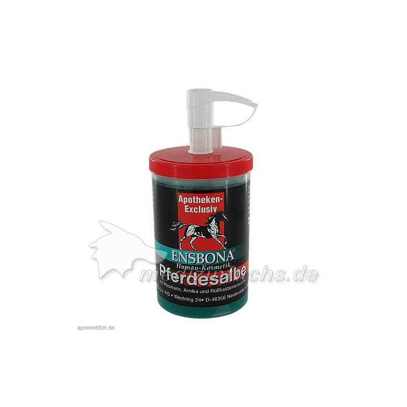 Pferdesalbe Ensbona mit Spender, 1000 ML – PZN 3430238