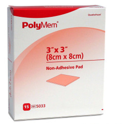 PolyMem Wund Pad 5033, 15 ST – PZN 45356