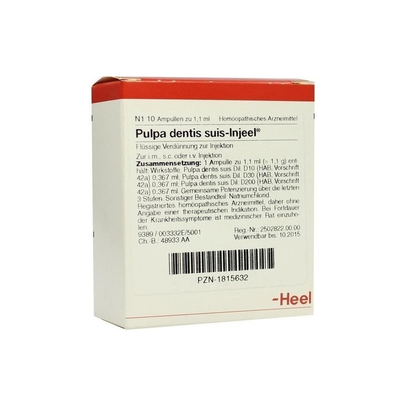 PULPA DENTI SUIS INJ ORG, 10 ST – PZN 1815632