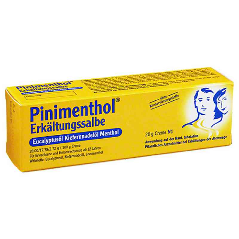 Pinimenthol Erkältungssalbe (20 g) – PZN 3745284