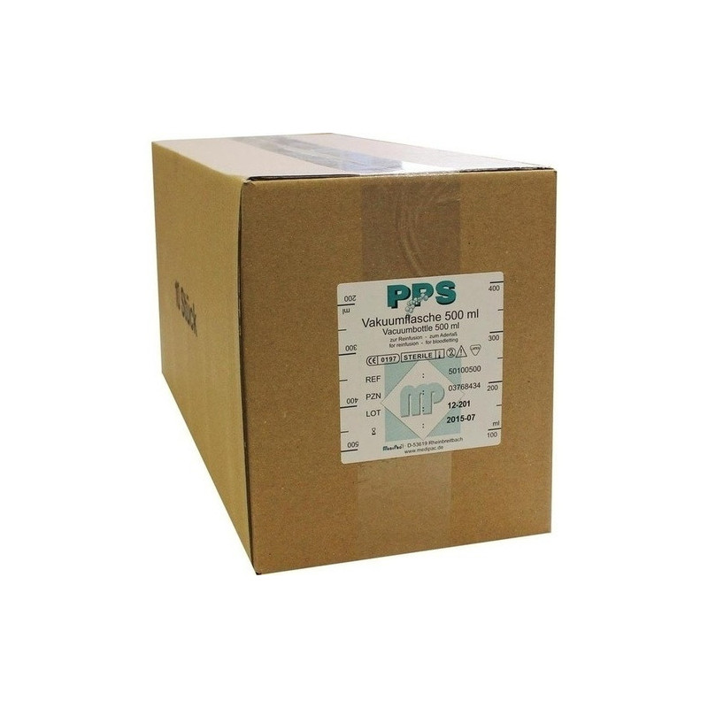 PPS Vakuumflasche 500ml, 10X1 ST – PZN 3768434