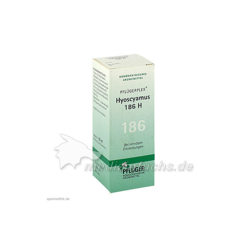 Pflügerplex Hyoscyamus 186H, 50 ML – PZN 3866125