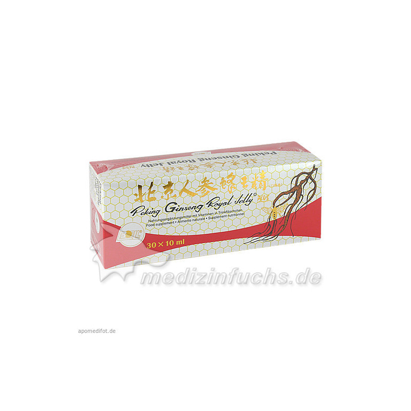 Peking Ginseng Royal Jelly PLUS, 30X10 ML – PZN 5460605