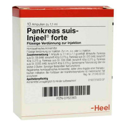 Pankreas Suis Injeel forte Ampullen (10 stk) – PZN 762365
