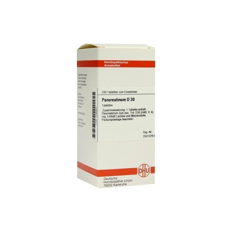 PANCREATINUM (SUIS) D30, 200 ST – PZN 7596651
