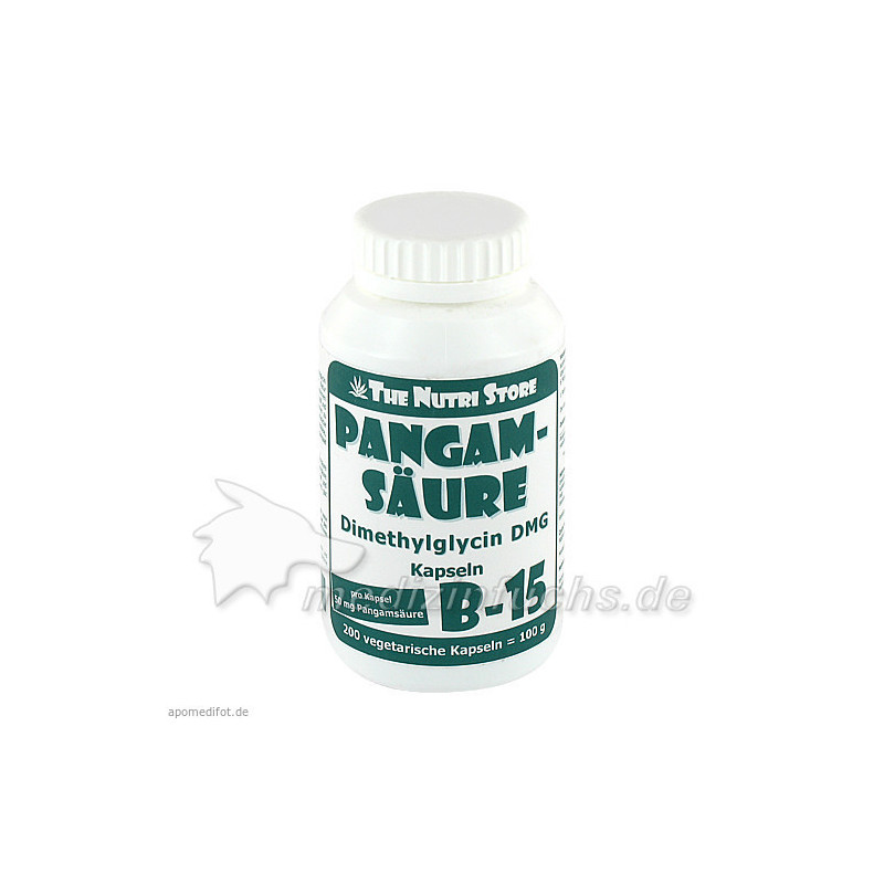 Pangamsäure B-15 50 mg vegetarische, 200 ST – PZN 5101697