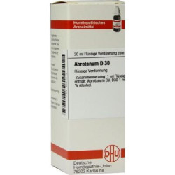 Abrotanum D 30 Dilution (20 ml) – PZN 2604512