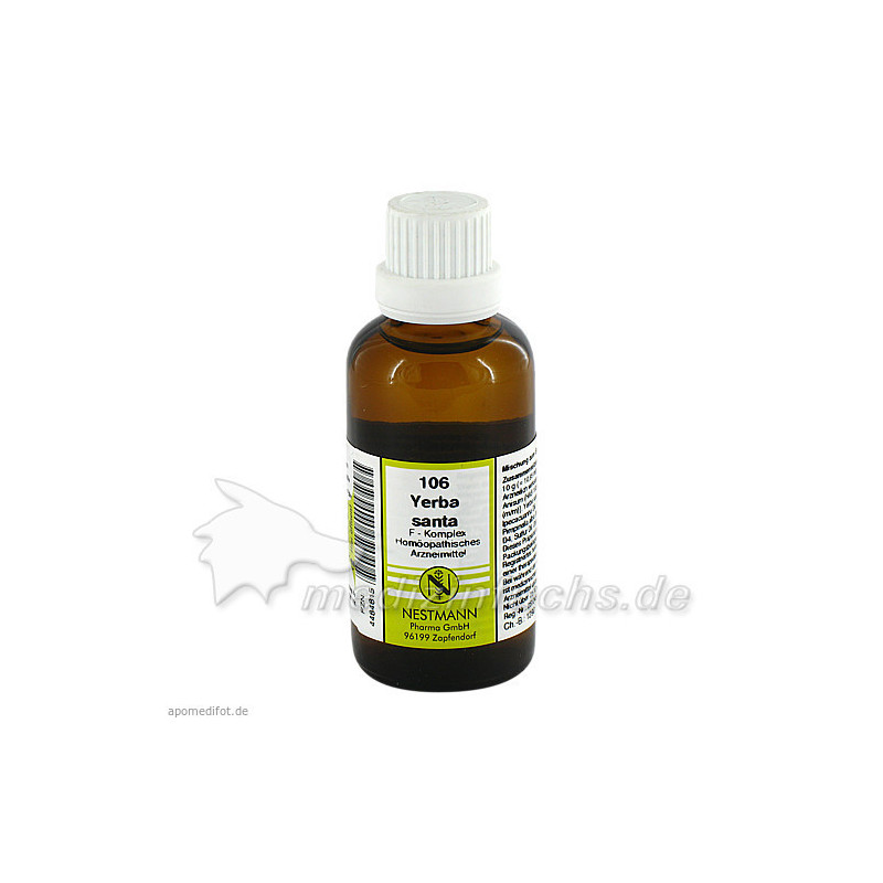 YERBA SANTA F Komplex Nr.106 Dilution, 50 ML – PZN 4484615