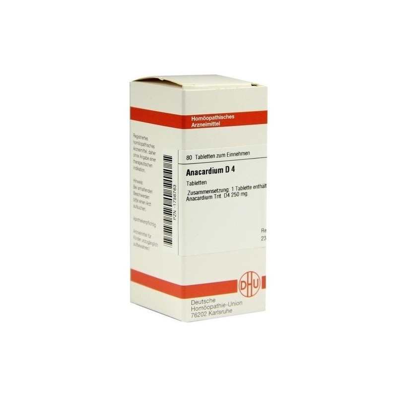 ANACARDIUM D 4, 80 ST – PZN 1756763