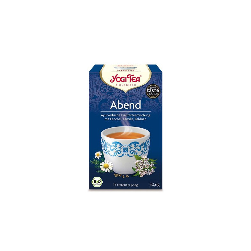 YOGI TEA Abend Tee Bio Filterbeutel, 17X1.8 G – PZN 9687843