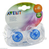 AVENT SCHNULLER DURCHSICHTIG 6-18M BPA-FREI, 2 ST – PZN 5505101