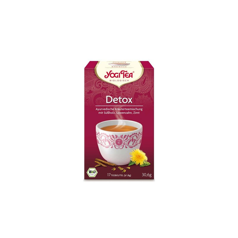 YOGI TEA Detox Deine Seele Filterbeutel, 17X1.8 G – PZN 12362688