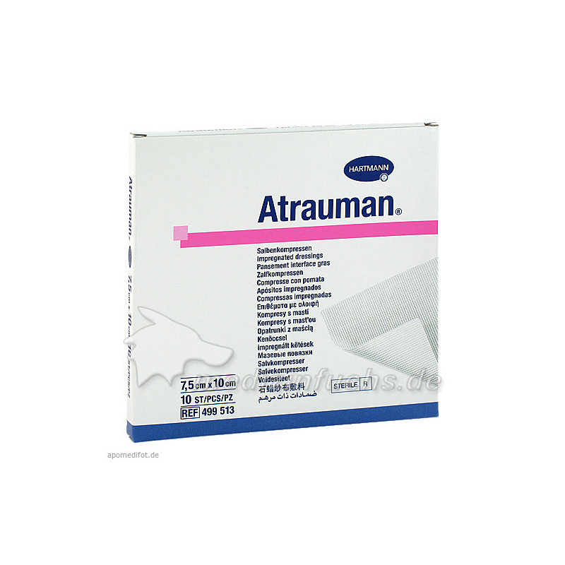 ATRAUMAN STERIL 7.5X10CM, 10 ST – PZN 3829302