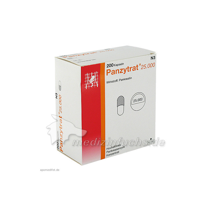 PANZYTRAT 25000, 200 ST – PZN 4893087