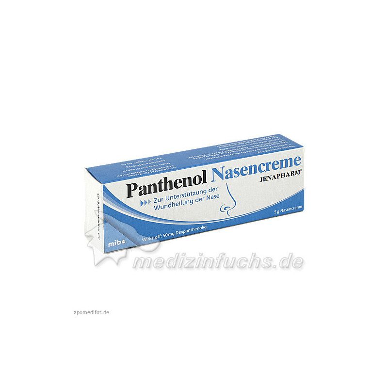 Panthenol Nasencreme JENAPHARM, 5 G – PZN 5541249