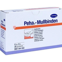 Peha-Mullbinde 4cmx4m, 20 ST – PZN 10069234