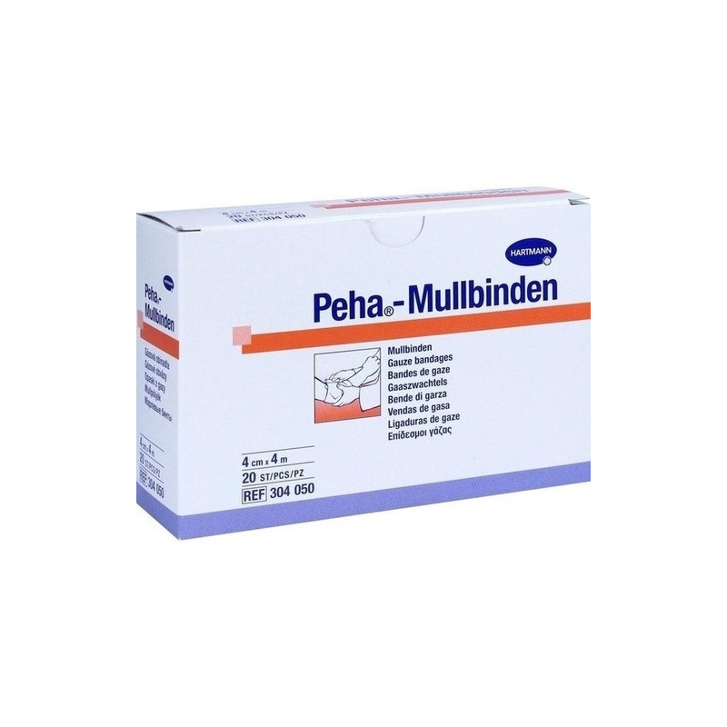 Peha-Mullbinde 4cmx4m, 20 ST – PZN 10069234