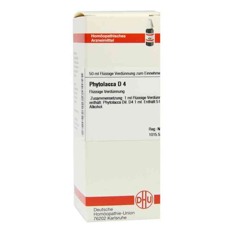 Phytolacca D 4 Dilution (50 ml) – PZN 2803312