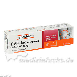 PVP-Jod-ratiopharm Salbe, 25 G – PZN 7260425