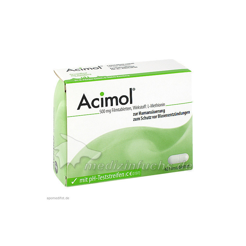 Acimol mit PH-Teststreifen, 48 ST – PZN 2766290