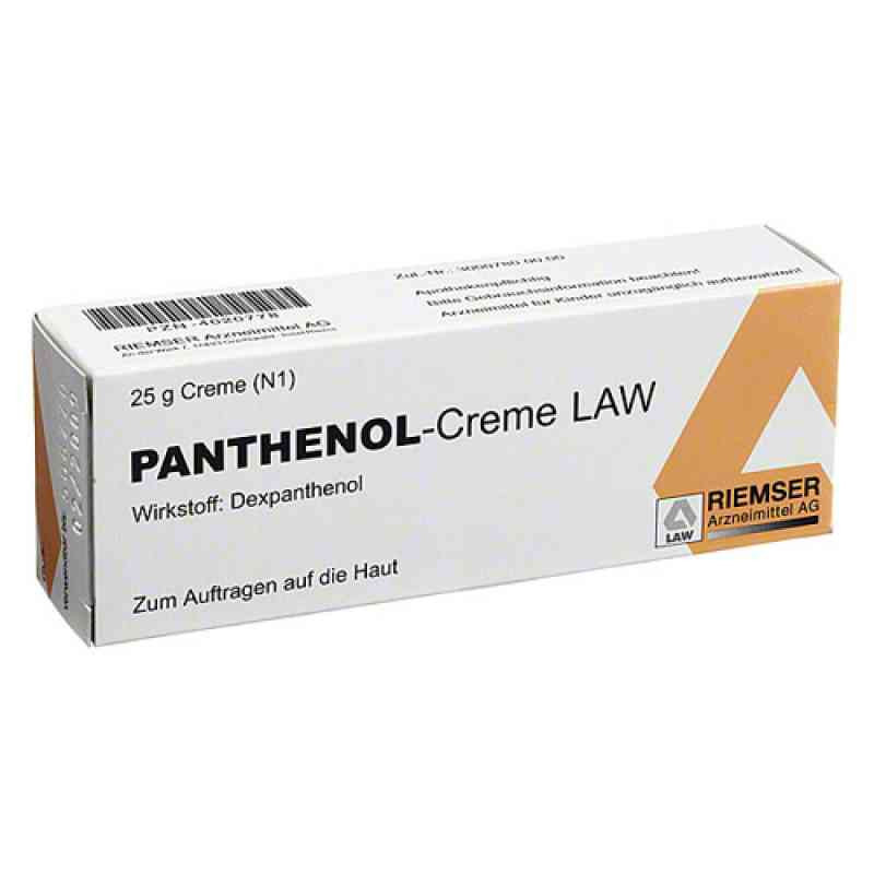 Panthenol-Creme LAW 5% (25 g) – PZN 4020778