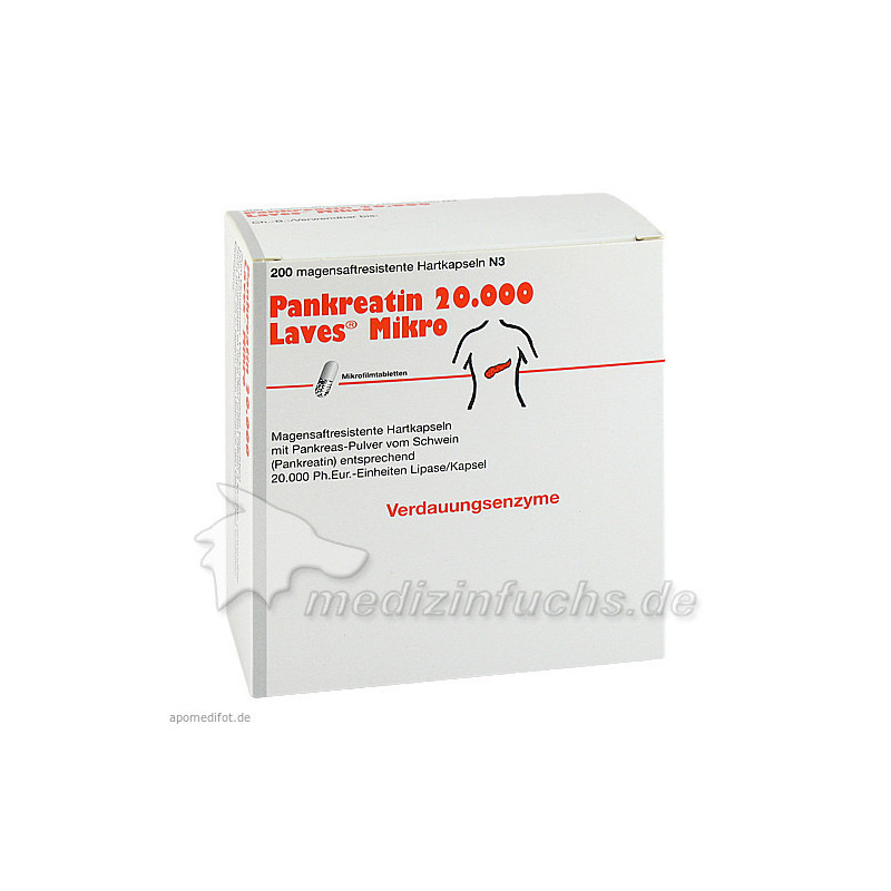 PANKREATIN 20000 LAVES MIKRO, 200 ST – PZN 9385823