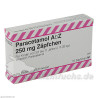 Paracetamol AbZ 250mg Zäpfchen, 10 ST – PZN 2058630