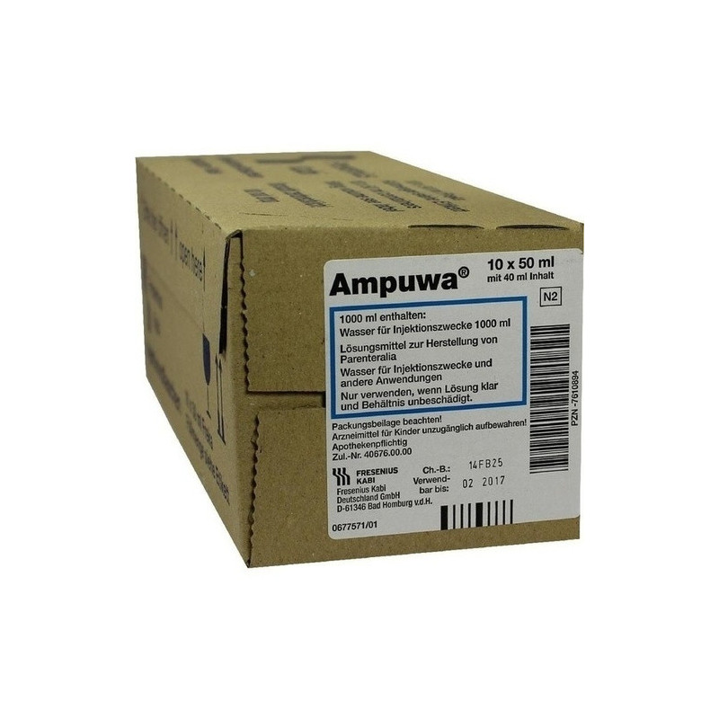 Ampuwa 50ml Frekafl.(mit 40ml Inhalt), 10X40 ML – PZN 7610894