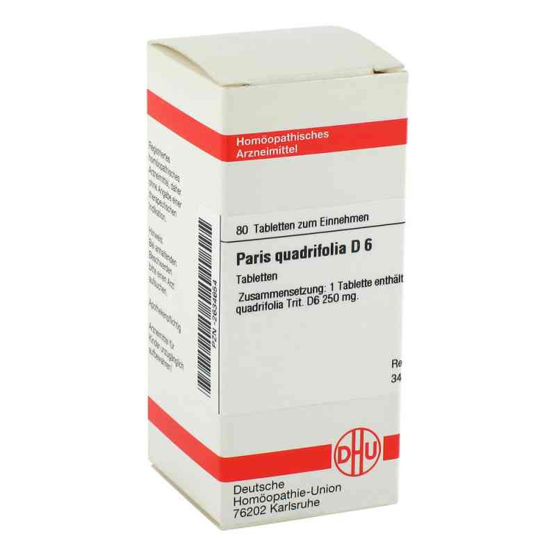 Paris Quadrifolia D 6 Tabletten (80 stk) – PZN 2634654