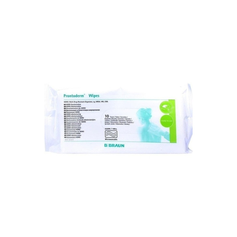 Prontoderm Wipes Einmalwascht.MRSA Dekolonisierung, 10 ST – PZN 6107609