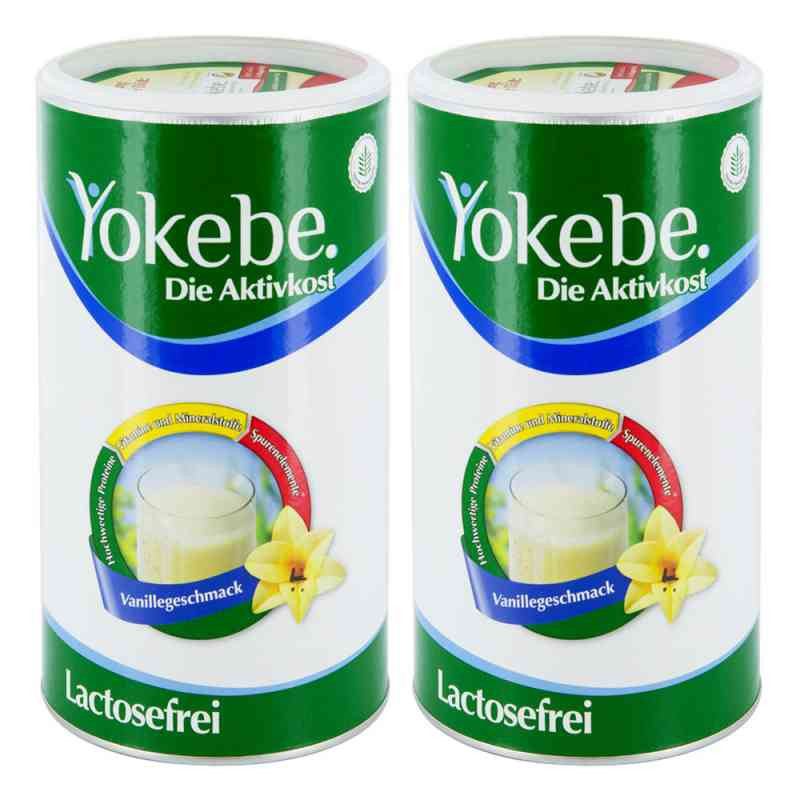 Yokebe Lactosefrei Vanille Pulver (2x500 g) – PZN 8130256