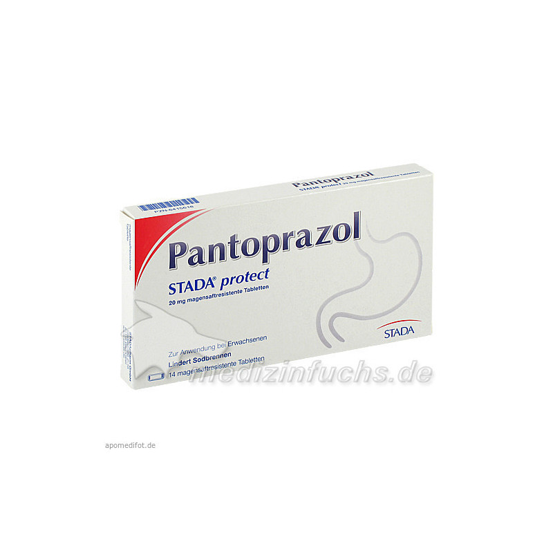 Pantoprazol STADA protect 20mg magensaftres.Tabl., 14 ST – PZN 6415618
