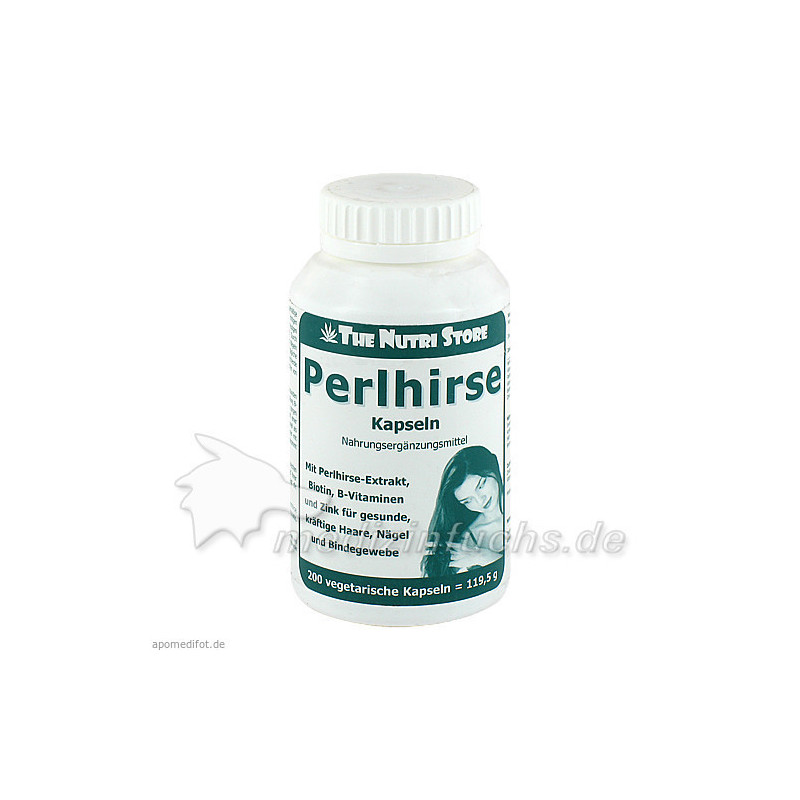 Perlhirse Kapseln (veget. Kaps), 200 ST – PZN 1915173