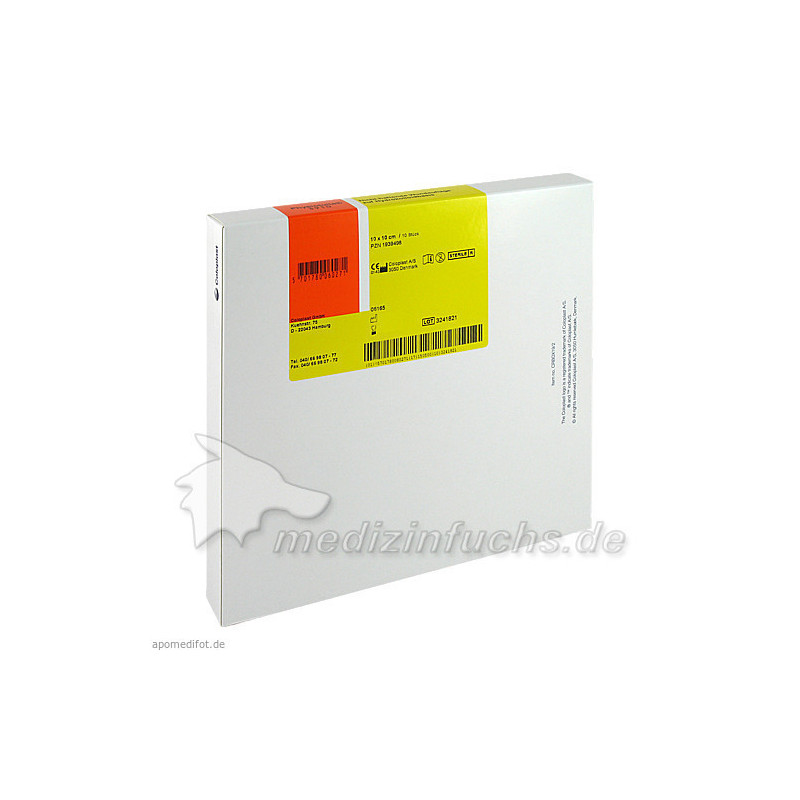Physiotulle Verband 10x10cm, 10 ST – PZN 1939498