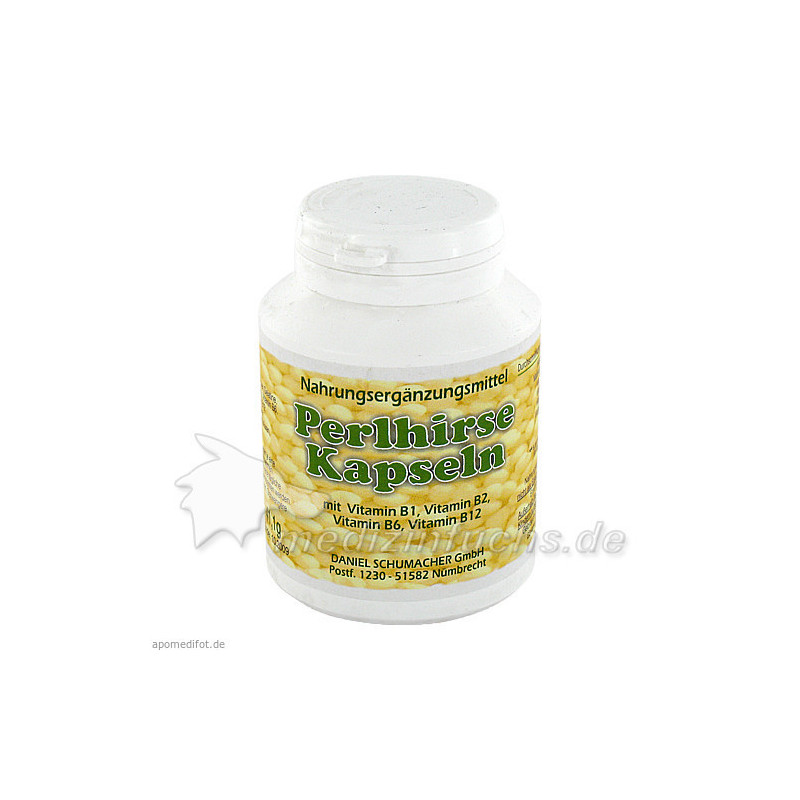 Perlhirse-Kapseln, 100 ST – PZN 208597