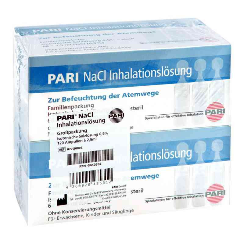 Pari Nacl Inhalationslösung Ampullen (120X2.5 ml) – PZN 3450382