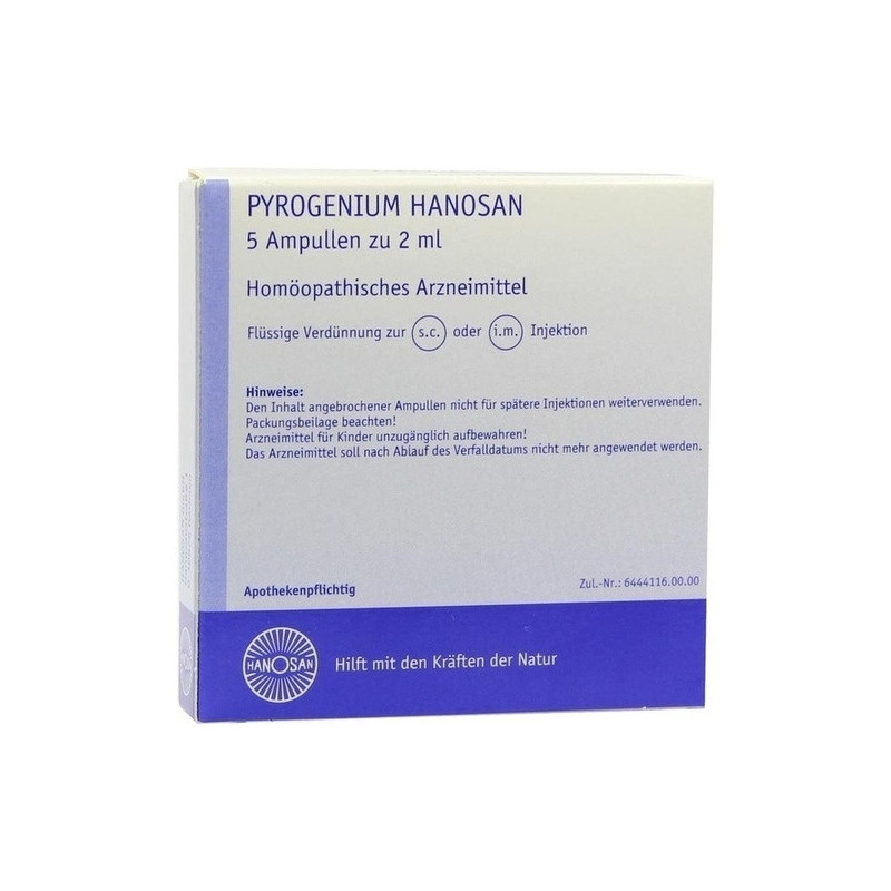 Pyrogenium Hanosan, 5X2 ML – PZN 1834635