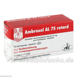 AMBROXOL AL 75 RETARD, 50 ST – PZN 4751571