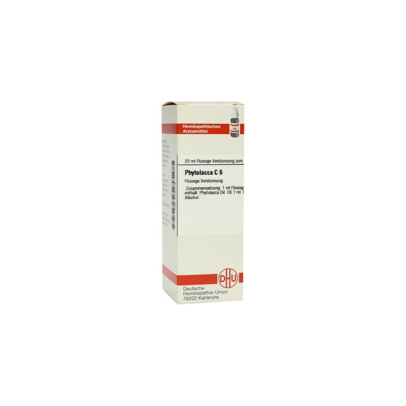 Phytolacca C 6 Dilution (20 ml) – PZN 7177173