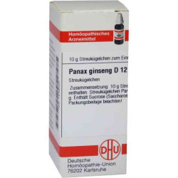 Panax Ginseng D 12 Globuli (10 g) – PZN 7249033