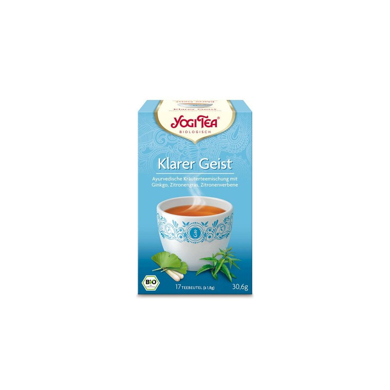 YOGI TEA Klarer Geist Bio Filterbeutel, 17X1.8 G – PZN 9687955