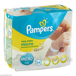 Pampers Micro, 24 ST – PZN 327178