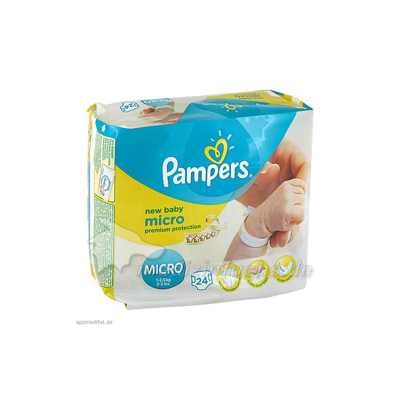 Pampers Micro, 24 ST – PZN 327178