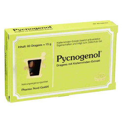 Pycnogenol Kiefernrindenextrakt Dragees (60 stk) – PZN 4240505