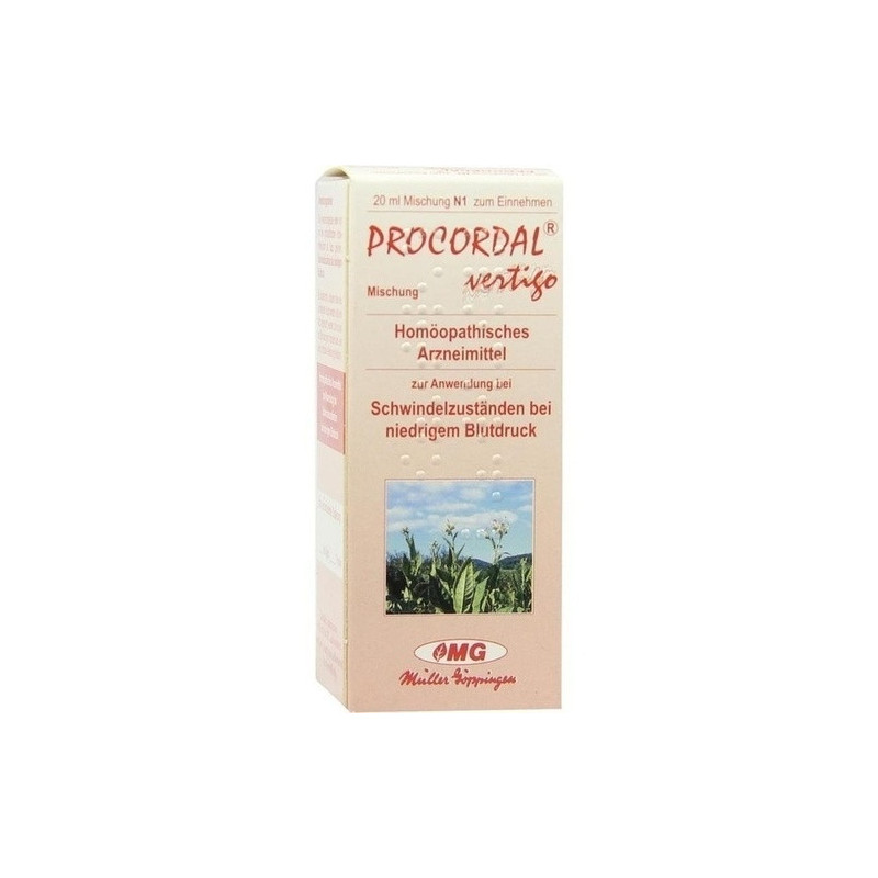 Procordal vertigo Mischung, 20 ML – PZN 1691590