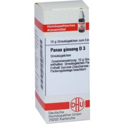 Panax Ginseng D 3 Globuli (10 g) – PZN 7458860