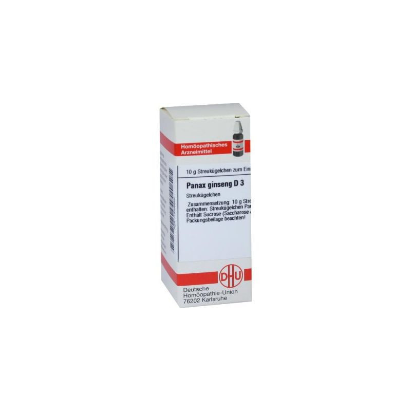 Panax Ginseng D 3 Globuli (10 g) – PZN 7458860