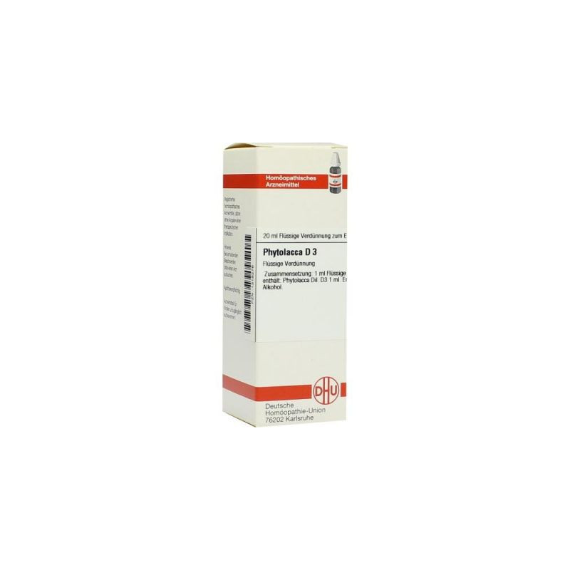 Phytolacca D 3 Dilution (20 ml) – PZN 1318276
