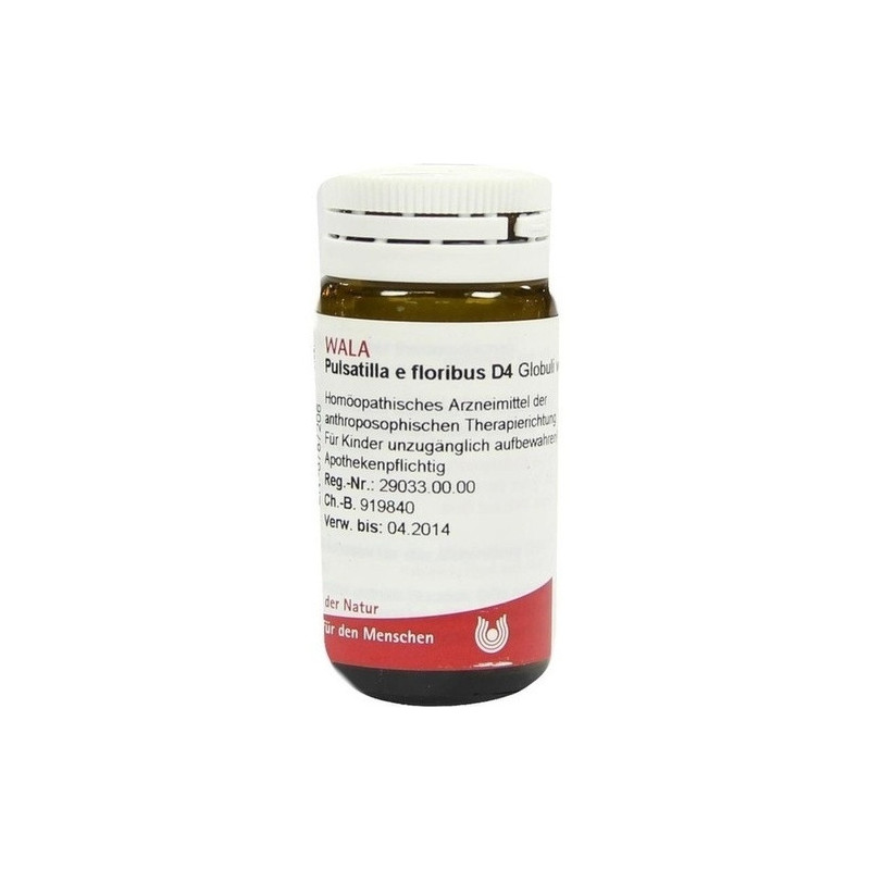 PULSATILLA E FLORIBUS D 4, 20 G – PZN 8787206