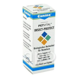 Petvital Insect Protect veterinär  Globuli (10 g) – PZN 6715645